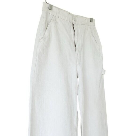 NWT Mother Superior The Stud Finder Sneak Totally Innocent Utility Jeans Size 27 - Picture 4 of 12